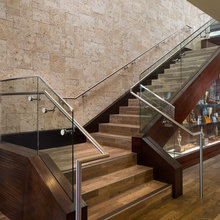 tile on stairs