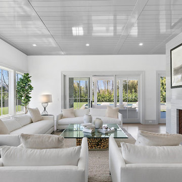 Beach Style Living Room