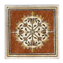 Marseille Collection - Center Accent {color Red} - Tile