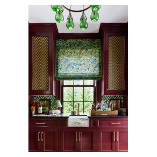 Rye Colonial - Traditional - Home Bar - New York - by VanderHorn ...