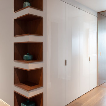 Battery Park Residence - Display Shelf & Pantry Storage Detail