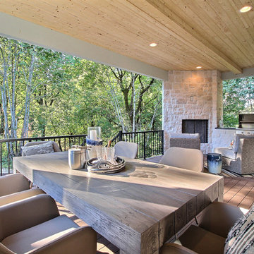 Outdoor Living Area - The Overbrook - Cascade Craftsman Family Home
