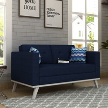 Two seater sofa designs in alluring range at Wooden Street