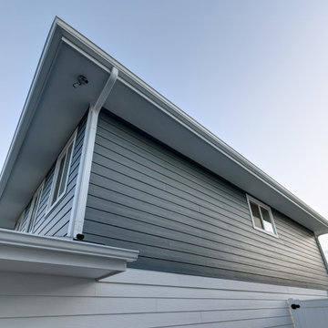Two-Tone Blue and White Exterior Refresh