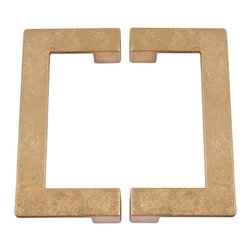 Worlds Away Braxton Braxton Gold Leaf Hardware Set - Cabinet And Drawer Knobs