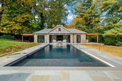 Example of a pool design in Philadelphia