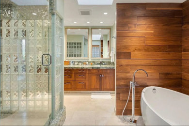 Inspiration for a timeless bathroom remodel in Other