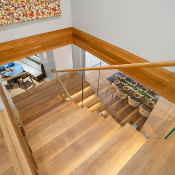The Bluff house Award winning stairs in Pismo Beach.
