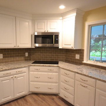 Bright and Great Angles in this Kitchen Remodel!