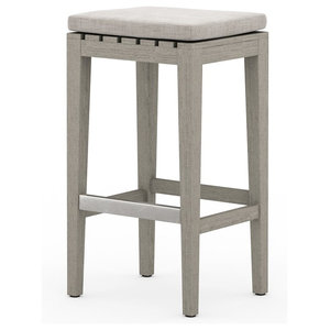 Four Hands Dale Outdoor Stool Transitional Outdoor Bar Stools