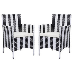 Tropical Outdoor Dining Chairs by Safavieh