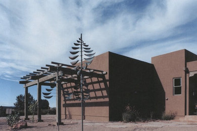 Inspiration for a southwestern home design remodel in Austin