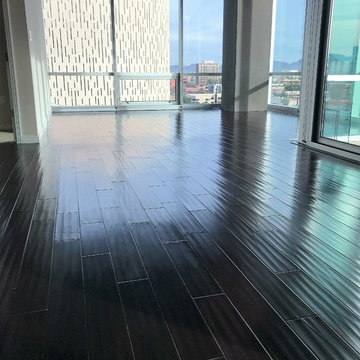 Engineered Hardwood Floor Recoat
