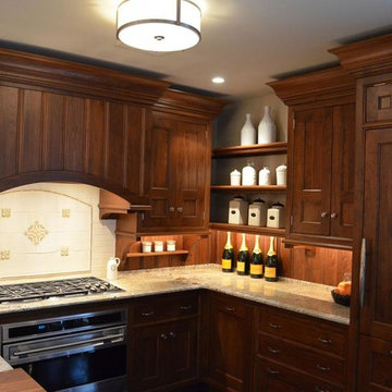 Corsi Custom Walnut Kitchen & Sideboard