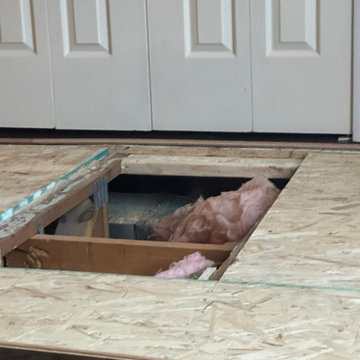 Installation: Hardwood floors & steps
