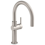 Kohler - Kohler Crue Bar Faucet Stainless - A model of clean, sophisticated design, the Crue Kitchen Faucet Collection represents a true high point in user-focused plumbing design for the kitchen. The silhouette  a simple arched spout and single lever handle, offer a straightforward style that adapts to nearly any kitchen design. It's this contemporary look, paired with thoughtful functionality, that makes the Crue Collection a modern marvel.