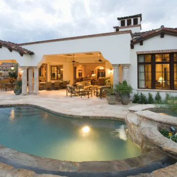 Pool Oasis | Spanish Hacienda Inspired