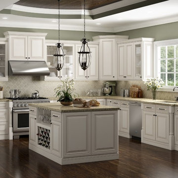Atlanta Britton White Kitchen
