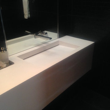 Sleek Powder Room