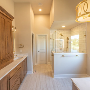 Lenexa, Kansas Primary Bathroom Remodel with Zero-Entry Shower