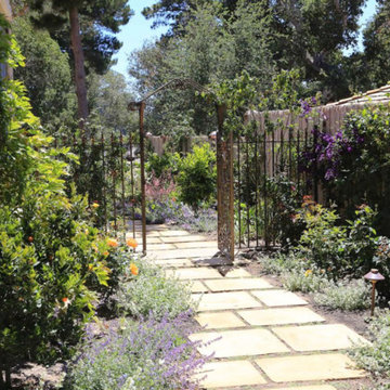 Carmel stone flagstone walkway