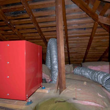 attic, ventilation, house fan