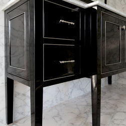 Long Island House -  Vanity and Medicine Cabinet - Bathroom Vanities And Sink Consoles
