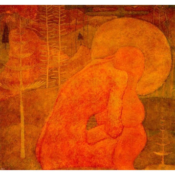 Kazimir Malevich Prayer - 20" x 20" Premium Canvas Print
