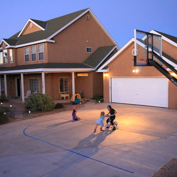 Kyle P's Pro Dunk Platinum Basketball System on a 48x29 in Rio Rancho, NM