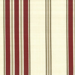 ROTH & TOMPKINS TEXTILES - Wesley Fabric, Berry, 54''x36'' - Upholstery Fabric