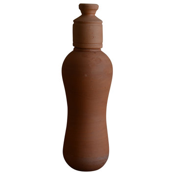 Mitwa Clay Water Bottle, 12"