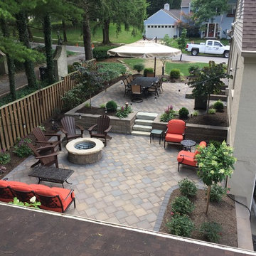Tiered Patio and Firepit