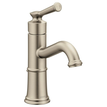 Moen 6402 Belfield 1.2 GPM 1 Hole Bathroom Faucet - - Brushed Nickel