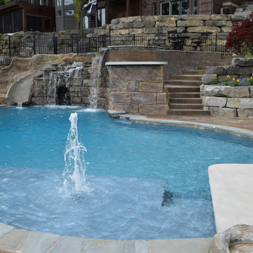 Outdoor Adventure Swimming Pool {LW}