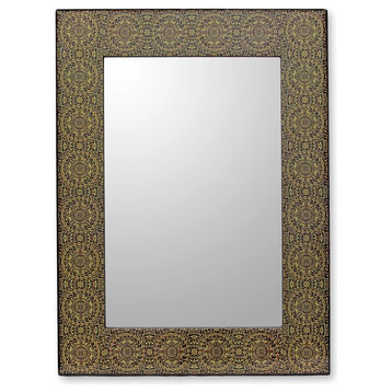 Classic Floral Decoupage Mirror