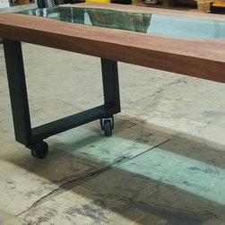 Live Edge River Coffee Table #3 - Dining Tables