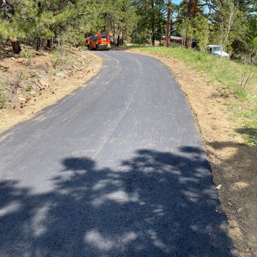 Asphalt installation