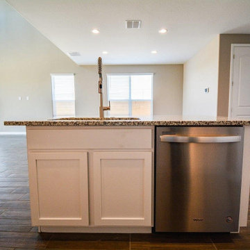 Spacious Breakfast Island, Kitchen Makeover in Long Beach, CA