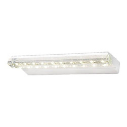 10 Bulbs K9 Crytal Wall Mirror Lights With Stainless Steel Base - Wall Mirrors