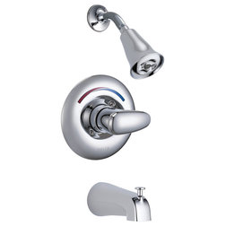 Contemporary Tub And Shower Faucet Sets by PlumbersStock
