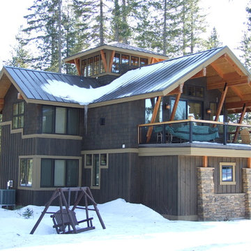 Suncadia Upside-Down House