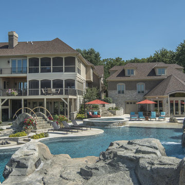 Amazing Patio with Pool