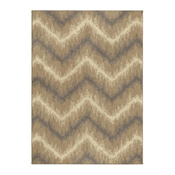Threshold&trade; Chevron Ikat Fleece Rug - Beige - Products