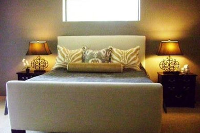 Inspiration for a modern bedroom remodel in Phoenix