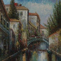 Bridge Between Buildings II - Paintings