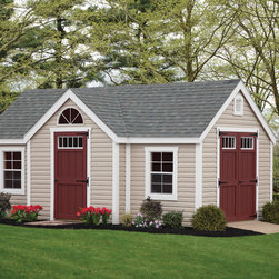 10x20 Victorian Aframe Bumpout - Sheds