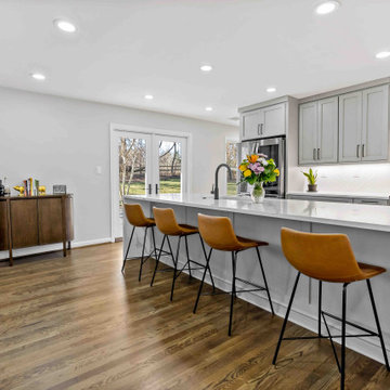 Retro Modern Interior Remodel in Vienna Shines