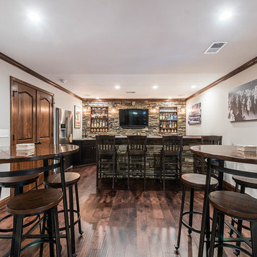 Fantastic Basement Living & Entertaining