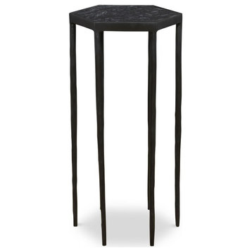 Accent Table-24 Inches Tall and 11.85 Inches Wide - Furniture - Table