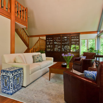 Asian-Inspired Great Room